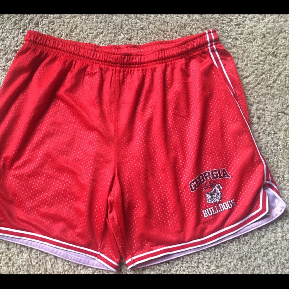 Soffe basketball shorts juniors XL GA Bulldogs
